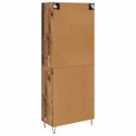 VidaXL Highboard Staré drevo 69,5 x 34 x 90 cm Kompozitné drevo