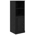 VidaXL Highboard so zásuvkou 3 pcs Čierny dub Kompozitné drevo