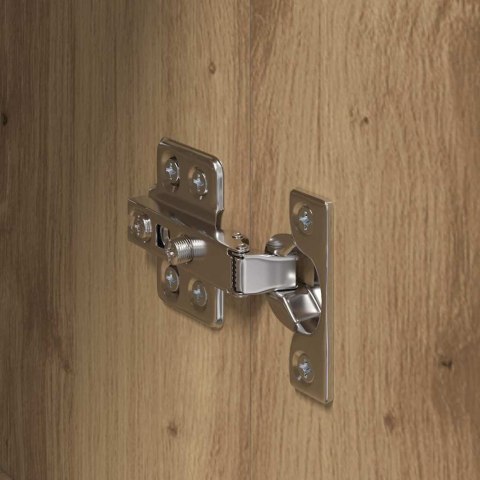 VidaXL Závesná skrinka Nástenný 2 pcs Remeselný dub 69,5 x 34 x 90 cm