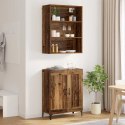 VidaXL Highboard 2 pcs Staré drevo Kompozitné drevo