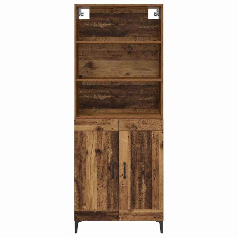 VidaXL Highboard 2 pcs Staré drevo Kompozitné drevo