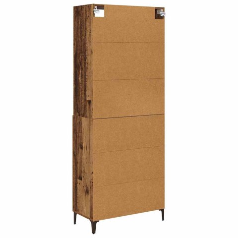 VidaXL Highboard 2 pcs Staré drevo Kompozitné drevo