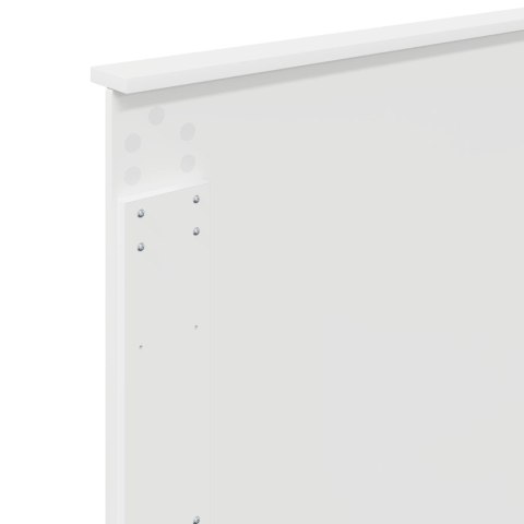 VidaXL Úložná posteľ so zásuvkou Biela 90 x 200 cm Kompozitné drevo