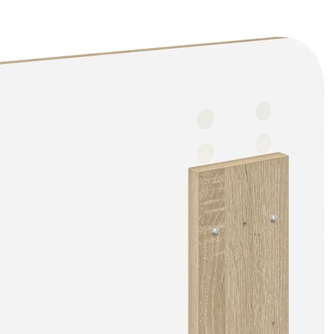 VidaXL Úložná posteľ Sonoma dub 180 x 200 cm Kompozitné drevo