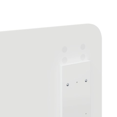 VidaXL Úložná posteľ so zásuvkou Biela 180 x 200 cm Kompozitné drevo