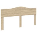 VidaXL Úložná posteľ Sonoma dub 180 x 200 cm Kompozitné drevo