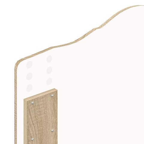 VidaXL Úložná posteľ Sonoma dub 90 x 190 cm Kompozitné drevo