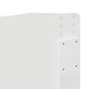 VidaXL Úložná posteľ so zásuvkou Biela 140 x 190 cm Kompozitné drevo