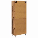 VidaXL Highboard 2 pcs Staré drevo Kompozitné drevo