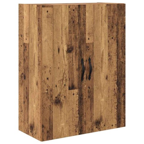 VidaXL Highboard 2 pcs Staré drevo Konštrukčné drevo a sklo