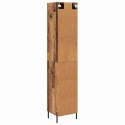 VidaXL Highboard Staré drevo 34,5 x 34 x 180 cm Kompozitné drevo
