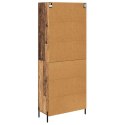 VidaXL Highboard Staré drevo 69,5 x 34 x 180 cm Kompozitné drevo