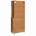 VidaXL Highboard Staré drevo 69,5 x 34 x 180 cm Kompozitné drevo