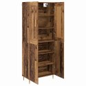 VidaXL Highboard Staré drevo 69,5 x 34 x 180 cm Kompozitné drevo