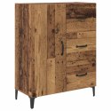 VidaXL Highboard Staré drevo 69,5 x 34 x 180 cm Kompozitné drevo
