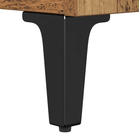 VidaXL Highboard Staré drevo 69,5 x 34 x 180 cm Kompozitné drevo