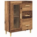 VidaXL Highboard Staré drevo 69,5 x 34 x 180 cm Kompozitné drevo
