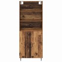 VidaXL Highboard Staré drevo 69,5 x 34 x 180 cm