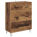 VidaXL Highboard so zásuvkou 2 pcs Staré drevo Kompozitné drevo