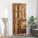 VidaXL Highboard so zásuvkou 2 pcs Staré drevo Kompozitné drevo