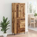 VidaXL Highboard so zásuvkou 2 pcs Staré drevo Kompozitné drevo