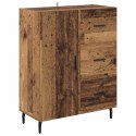 VidaXL Highboard so zásuvkou 2 pcs Staré drevo Kompozitné drevo