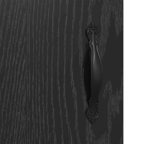 VidaXL Závesná skrinka Nástenný 2 pcs Čierny dub 69,5 x 34 x 90 cm