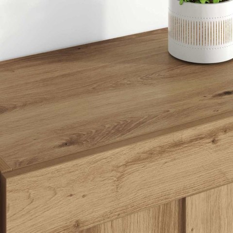 VidaXL Závesná skrinka Nástenný 2 pcs Remeselný dub 69,5 x 34 x 90 cm