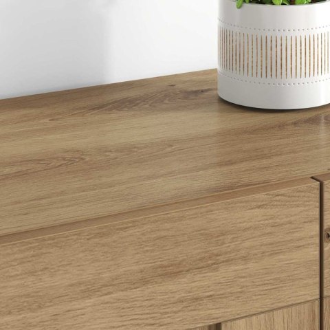 VidaXL Závesná skrinka Nástenný 2 pcs Remeselný dub 69,5 x 34 x 90 cm