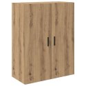 VidaXL Highboard 2 pcs Remeselný dub Drevovláknitá doska a sklo