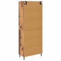 VidaXL Highboard 2 pcs Staré drevo Kompozitné drevo
