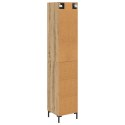 VidaXL Highboard Remeselný dub 34,5 x 34 x 180 cm Kompozitné drevo
