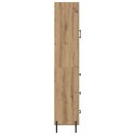 VidaXL Highboard Remeselný dub 34,5 x 34 x 180 cm Kompozitné drevo