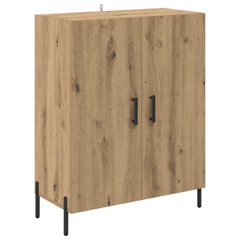 VidaXL Highboard Remeselný dub 69,5 x 32,5 x 180 cm Kompozitné drevo