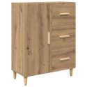 VidaXL Highboard Remeselný dub 69,5 x 32,5 x 180 cm Kompozitné drevo