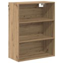 VidaXL Highboard Remeselný dub 69,5 x 32,5 x 180 cm Kompozitné drevo