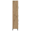 VidaXL Highboard Remeselný dub 69,5 x 34 x 180 cm Kompozitné drevo