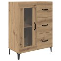 VidaXL Highboard Remeselný dub 69,5 x 34 x 180 cm Kompozitné drevo