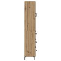 VidaXL Highboard Remeselný dub 69,5 x 34 x 180 cm Kompozitné drevo