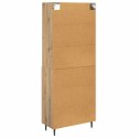 VidaXL Highboard Remeselný dub 69,5 x 34 x 180 cm