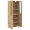 VidaXL Highboard Remeselný dub 69,5 x 34 x 180 cm