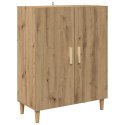 VidaXL Highboard Remeselný dub 69,5 x 34 x 180 cm