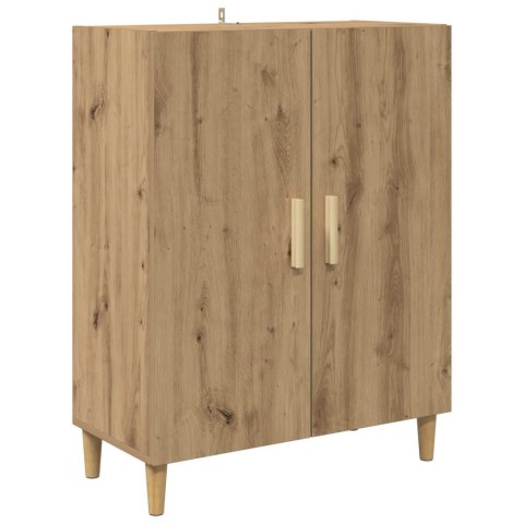 VidaXL Highboard Remeselný dub 69,5 x 34 x 180 cm