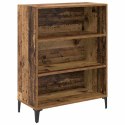 VidaXL Highboard Staré drevo 69,5 x 34 x 180 cm Kompozitné drevo