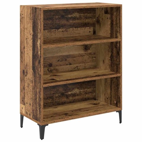 VidaXL Highboard Staré drevo 69,5 x 34 x 180 cm Kompozitné drevo