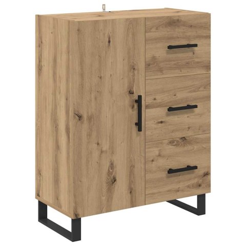 VidaXL Highboard so zásuvkou 2 pcs Remeselný dub 69,5 x 34 x 180 cm