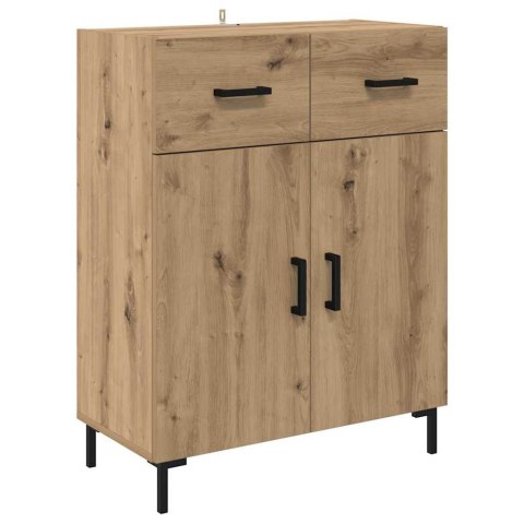VidaXL Highboard so zásuvkou 2 pcs Remeselný dub Kompozitné drevo