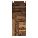 VidaXL Highboard so zásuvkou 2 pcs Staré drevo Kompozitné drevo