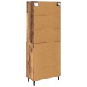 VidaXL Highboard so zásuvkou 2 pcs Staré drevo Kompozitné drevo