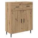 VidaXL Highboard so zásuvkou Remeselný dub 69,5 x 34 x 180 cm
